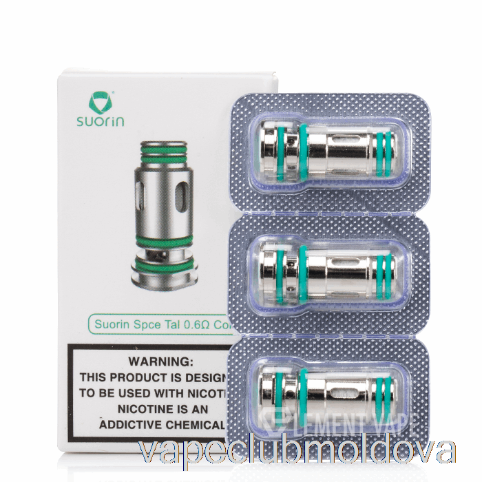 Kit Vape Pod Suorin Spce Bobine De înlocuire Bobine De Plasă De 0,6ohm